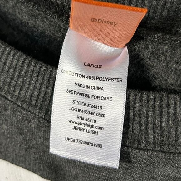 Disney Halloween Mickey & Minnie Mouse Sweater, Sz Large - Picture 7 of 15